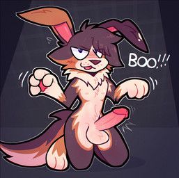 riley_(bnnuyhole), bnnuyhole, anthro, ball_tuft, balls