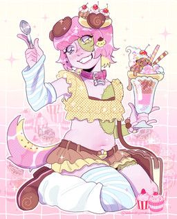 pompompurin_(character), beebeedibapbeediboop, animal_humanoid, bottomwear, canid