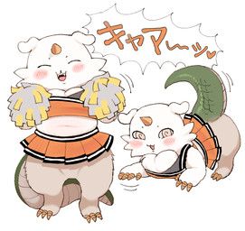 anoko_(chiikawa), chiikawa, zakopuni, 1_horn, blush
