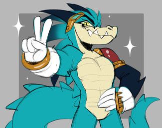 rashek, foxieskullz, anthro, blue_body, brass_knuckles