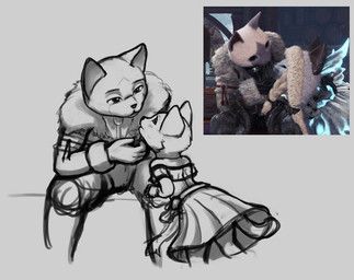 capcom, monster_hunter, blackpaw_(artist), anthro, bottomwear