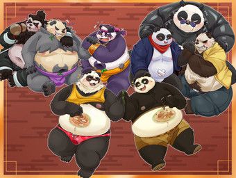 alp_(tas), chen_stormstout, genma_saotome, goronda, gouhin_(beastars)