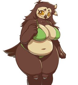 marlene_(crumbleferret), melonsoldier, anthro, avian, beak