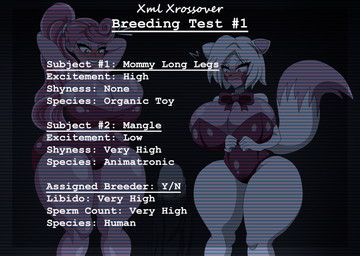 mangle_(fnaf), five_nights_at_freddy's, five_nights_at_freddy's_2, five_nights_in_anime, mob_entertainment