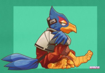 falco_lombardi, nintendo, star_fox, 3rdharleyjoe, anthro