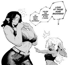 miregeist, belt, big_breasts, big_ears, black_hair