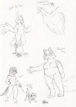 background_character, nekostar, 4_toes, 5_fingers, anthro