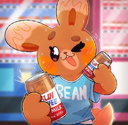 bean_(typhwosion), typhwosion, 4_fingers, anthro, beverage