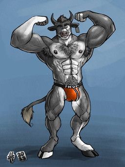 hufnaar, abs, anthro, armpit_hair, barazoku