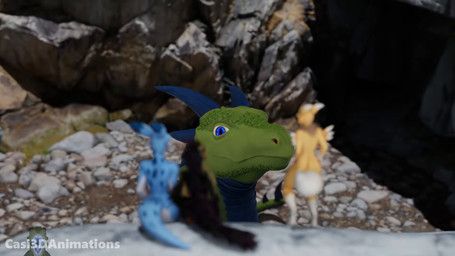chillet_(furromantic), renamon_(furromantic), bandai_namco, capcom, digimon