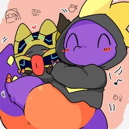palworld, pocketpair, ardest, ambiguous_gender, blush
