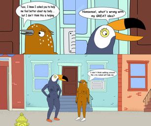 bertie_songthrush, tuca_(tuca_and_bertie), adult_swim, cartoon_network, netflix