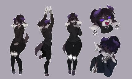 sonofan, alternative_fashion, ambiguous_gender, anthro, bottomwear