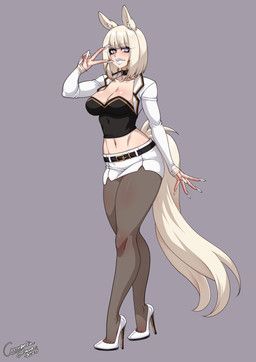 crescentia_fortuna, animal_humanoid, belt, blonde_hair, bottomwear