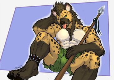 dimonis, abs, anthro, biceps, bottomwear