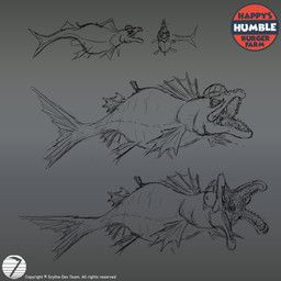 asset_samuel, sammy_the_surly_salmon, happy's_humble_(series), happy's_humble_burger_farm, shao_xii