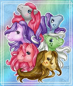 blossom_(mlp), blue_belle_(mlp_g1), butterscotch_(mlp_g1), cotton_candy_(mlp_g1), minty_(mlp_g1)