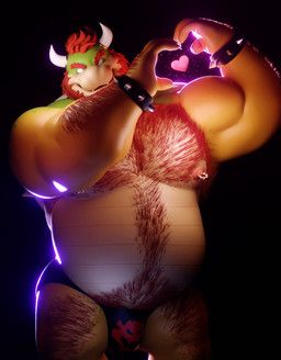 bowser, mario_bros, nintendo, genshiba, anthro