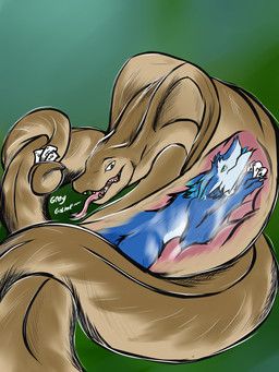 uysu, anthro, cobra, duo, feral