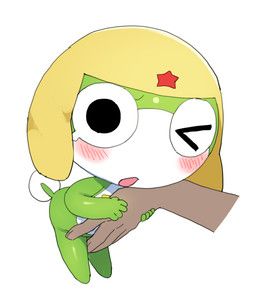 keroro, sgt._frog, zakopuni, >_o, ambiguous/ambiguous