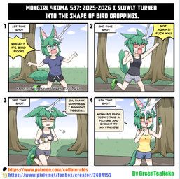 greenteaneko, animal_humanoid, black_bottomwear, black_clothing, black_shirt