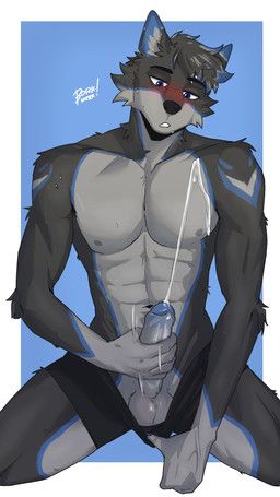 borkbuchwieser, abs, anthro, areola, balls