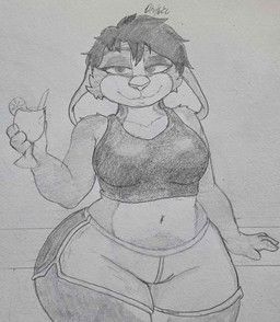 padoe(dr-thicc), dr-thicc, alcohol, anthro, bedroom_eyes