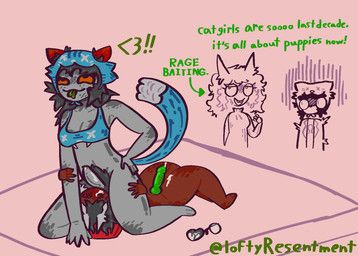 jade_harley, nepeta_leijon, homestuck, ms_paint_adventures, loftyresentment