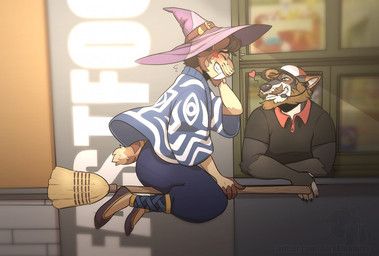 daroondar, baraking, anthro, beard, black_body