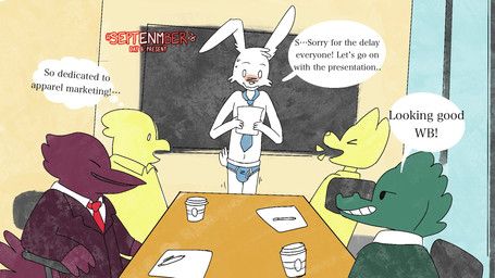septenmber, waistbandbunny, accessory, anthro, avian