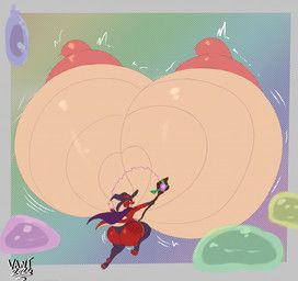 vant_talon, anthro, areola, big_areola, big_breasts
