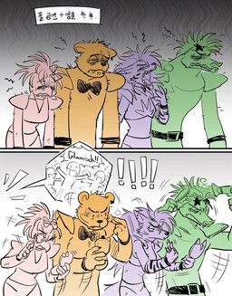 glamrock_chica, glamrock_freddy, montgomery_gator, roxanne_wolf, five_nights_at_freddy's