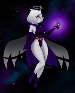 lute_(hazbin_hotel), raven_(dc), dc_comics, hazbin_hotel, hellaverse