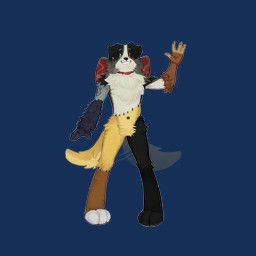 miloh_(cerberussenn), cerberussenn, animate_inanimate, anthro, black_body