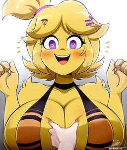 chica_(fnaf), chiku_(cryptiacurves), five_nights_at_freddy's, scottgames, the-butcher-x