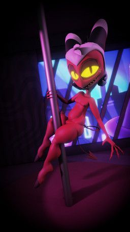 moxxie_(helluva_boss), hellaverse, helluva_boss, oicw_chan, anthro