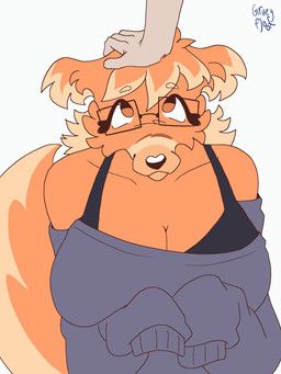 graey, graeyfloof, anthro, begging, big_breasts