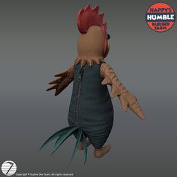 charlie_the_chillin'_chicken, happy's_humble_(series), happy's_humble_burger_farm, shao_xii, a-pose