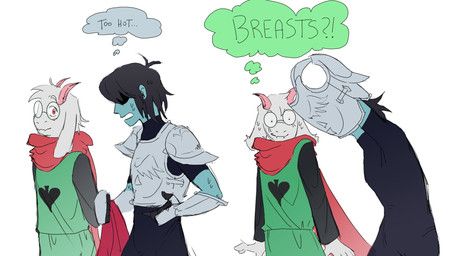 kris_dreemurr, ralsei, deltarune, undertale_(series), vonmylo