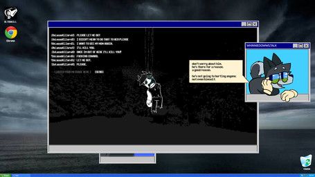 whinnie_dowws_(darli_buni), google, google_chrome, new_blood_interactive, ultrakill