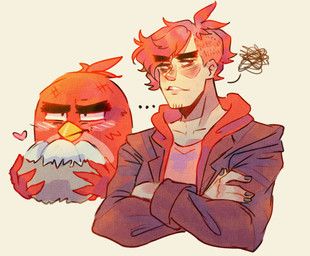 red_(angry_birds), angry_birds, rovio_entertainment, sega, angienekoblue