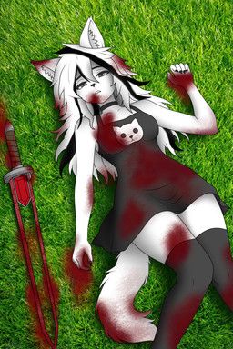 nyra_(caucau123), caucau123, anthro, blood, blood_on_face