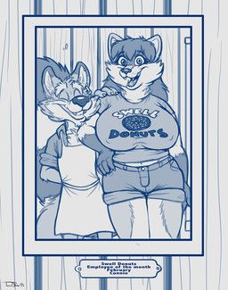 connie_(bennie_tiger), teaselbone_(character), swell_donuts, teaselbone, 5_fingers