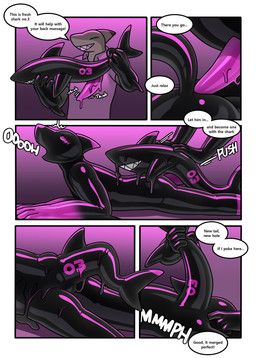 hacony, ambiguous_gender, anthro, anus, aquatic