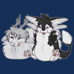 fyr_(fenrir784), gooddeer, conhugo, 2_horns, 3_fingers