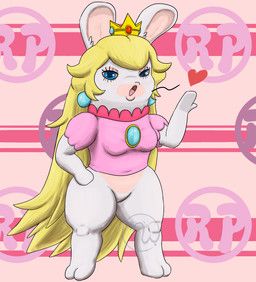 rabbid_peach, mario_bros, mario_plus_rabbids_kingdom_battle, nintendo, raving_rabbids