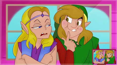 link, princess_zelda, link:_the_faces_of_evil, nintendo, philips_(company)