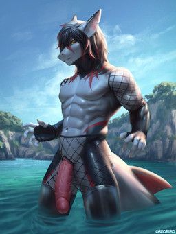oreobird, anthro, aquatic, armwear, athletic