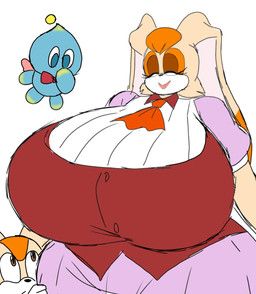cheese_the_chao, cream_the_rabbit, vanilla_the_rabbit, sega, sonic_the_hedgehog_(series)