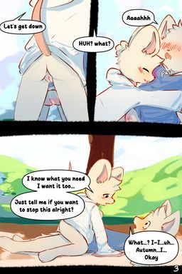 autumn_(snoiifoxxo), snoiifoxxo, anthro, balls, blush